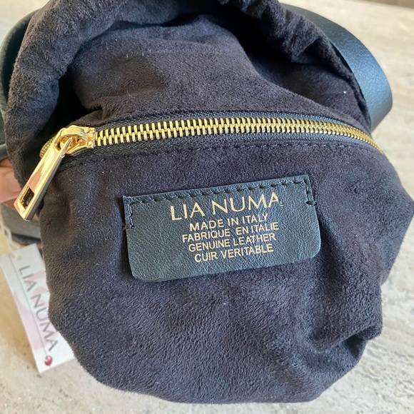 Lia Numa Bags Lia Numa Italian Genuine Leather Bucket Bag Poshmark